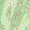 Itinéraire Pas de L'Ours par Lans-en-Vercors, distance, dénivelé, altitude, carte, profil, trace GPS
