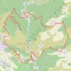 Itinéraire Un tour autour des tours - Les châteaux de Lastours, distance, dénivelé, altitude, carte, profil, trace GPS