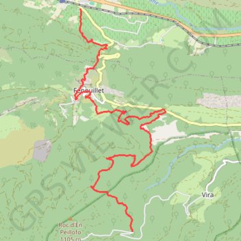 Itinéraire De la Source des Verriers à Caudiès de Fenouillèdes, distance, dénivelé, altitude, carte, profil, trace GPS