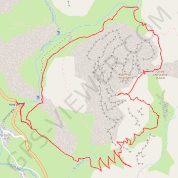 Itinéraire Tour de l'Aiguillette du Lauzet, distance, dénivelé, altitude, carte, profil, trace GPS