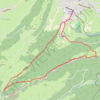 Itinéraire Swisstopo Route, distance, dénivelé, altitude, carte, profil, trace GPS