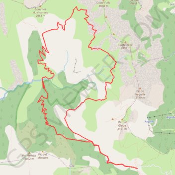 Itinéraire Sentier rond Chaudun, distance, dénivelé, altitude, carte, profil, trace GPS
