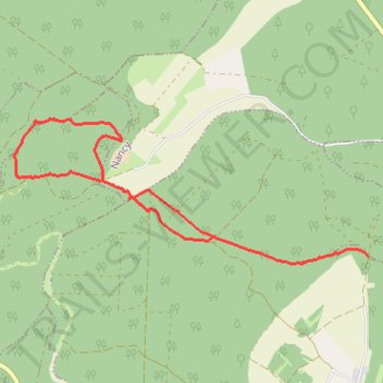 Itinéraire Reco 32 km tronçon A, distance, dénivelé, altitude, carte, profil, trace GPS