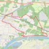 Itinéraire Passage aux cerfs - Pont-aux-Moines, distance, dénivelé, altitude, carte, profil, trace GPS