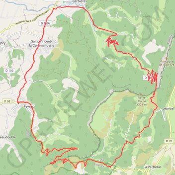 Itinéraire Cols des Limouches Tourniol, distance, dénivelé, altitude, carte, profil, trace GPS