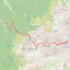 Itinéraire Du refuge de la Pra à la Croix de Belledonne et retour aux Granges de Freydière, distance, dénivelé, altitude, carte, profil, trace GPS