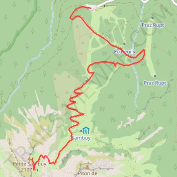 Itinéraire Converted from a KML file using KML2GPX.COM, distance, dénivelé, altitude, carte, profil, trace GPS