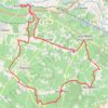 Itinéraire Bourg Charente vers St Preuil tour de Charente VTT retour par chemin Boisné 42 kms, distance, dénivelé, altitude, carte, profil, trace GPS