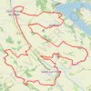 Itinéraire Circuit de Salles-sur-L'Hers, distance, dénivelé, altitude, carte, profil, trace GPS