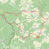 Itinéraire Boucle VTT Bièvre, Louette-Saint-Denis, Louette-Saint-Pierre, Croix Scaille, Nafraiture, Orchimont, Petit-Fays et Monceau-en-Ardenne, distance, dénivelé, altitude, carte, profil, trace GPS