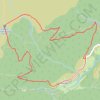 Itinéraire Le courtaou de la lit en boucle, distance, dénivelé, altitude, carte, profil, trace GPS
