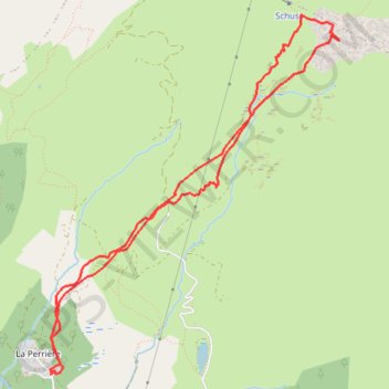 Itinéraire Roche cornue, distance, dénivelé, altitude, carte, profil, trace GPS