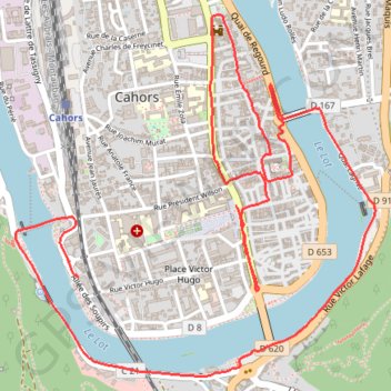 Itinéraire La Cadurcienne du Printemps, distance, dénivelé, altitude, carte, profil, trace GPS