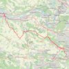 Itinéraire Randonnée de Versailles à Mantes-la-Jolie, distance, dénivelé, altitude, carte, profil, trace GPS