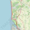 Itinéraire 4 Equihen-Plage Etaples, distance, dénivelé, altitude, carte, profil, trace GPS