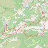 Itinéraire Escapade VTT vers Mazaugues et Tourves, distance, dénivelé, altitude, carte, profil, trace GPS