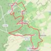 Itinéraire Les Côtes de Meuse - Saint-Maurice-sous-les-Côtes, distance, dénivelé, altitude, carte, profil, trace GPS
