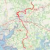 Itinéraire 2019-01-02 14:09, distance, dénivelé, altitude, carte, profil, trace GPS