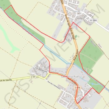 Itinéraire La sans fond, distance, dénivelé, altitude, carte, profil, trace GPS