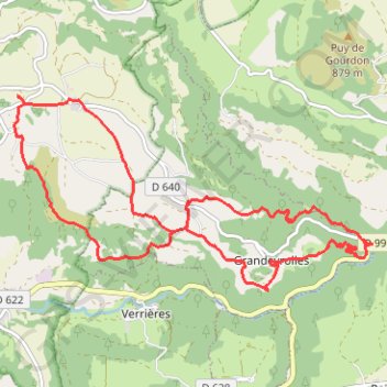 Itinéraire Du pont de Rognon à Treizanches, distance, dénivelé, altitude, carte, profil, trace GPS