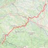 Itinéraire GR 65, le chemin du Puy _ l’appel de Compostelle, distance, dénivelé, altitude, carte, profil, trace GPS