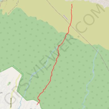 Itinéraire Machame - J7, distance, dénivelé, altitude, carte, profil, trace GPS