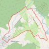 Itinéraire Pyrénées Comminges - Balade Encaussaise, distance, dénivelé, altitude, carte, profil, trace GPS