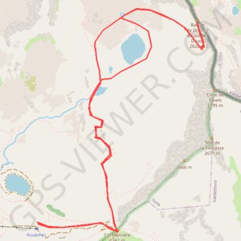 Itinéraire Tracé, distance, dénivelé, altitude, carte, profil, trace GPS