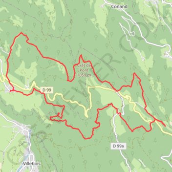 Itinéraire Col de portes, distance, dénivelé, altitude, carte, profil, trace GPS