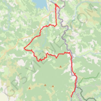 Itinéraire Langogne - La Bastide-Puylaurent, distance, dénivelé, altitude, carte, profil, trace GPS