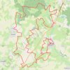 Itinéraire La Montignéenne - Montigné le Brillant, distance, dénivelé, altitude, carte, profil, trace GPS