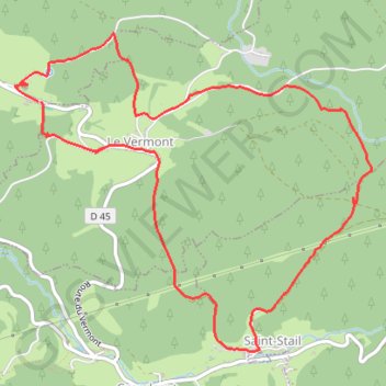 Itinéraire Randonnée départ le Puid, distance, dénivelé, altitude, carte, profil, trace GPS