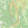 Itinéraire Les Supeyres - Les Pradeaux - Prabouré, distance, dénivelé, altitude, carte, profil, trace GPS