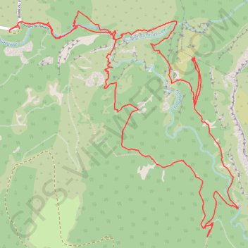 Itinéraire Gorges de Trevans, distance, dénivelé, altitude, carte, profil, trace GPS