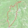 Itinéraire Crête de Saint Amand, distance, dénivelé, altitude, carte, profil, trace GPS