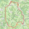 Itinéraire Batsère, distance, dénivelé, altitude, carte, profil, trace GPS