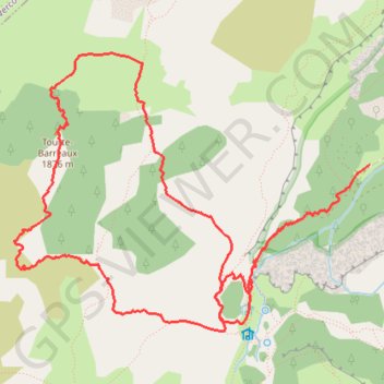 Itinéraire Sommet de Tourte-Barreaux en traversée par le Pas de l'Aiguille, distance, dénivelé, altitude, carte, profil, trace GPS