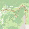 Itinéraire De Boudin à la Roche Parstire, distance, dénivelé, altitude, carte, profil, trace GPS