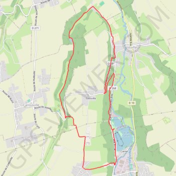 Itinéraire Autour du lac de Caniel - Cany-Barville, distance, dénivelé, altitude, carte, profil, trace GPS