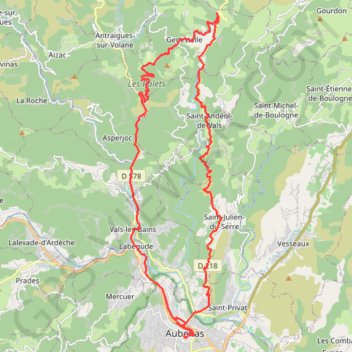 Itinéraire Autour du chateau de Crau, distance, dénivelé, altitude, carte, profil, trace GPS