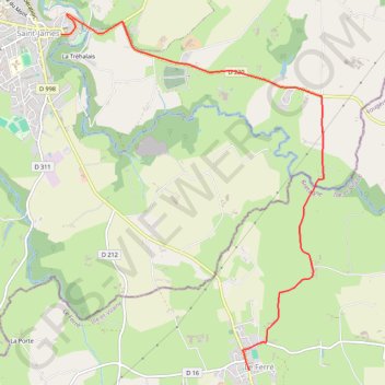 Itinéraire 1 - 2024leferreclm-18022448-1704721661-30, distance, dénivelé, altitude, carte, profil, trace GPS