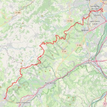 Itinéraire STL 2018, distance, dénivelé, altitude, carte, profil, trace GPS