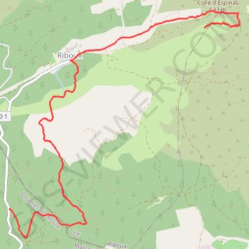 Itinéraire Le Vallon de Vignole - aller, distance, dénivelé, altitude, carte, profil, trace GPS
