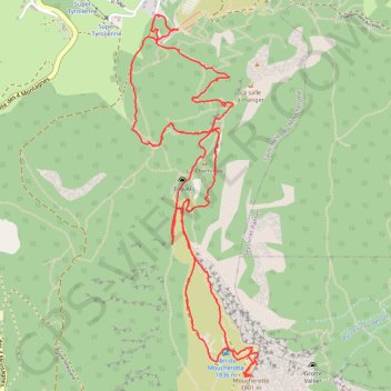 Itinéraire Saint-Nizier-du-Moucherotte, distance, dénivelé, altitude, carte, profil, trace GPS