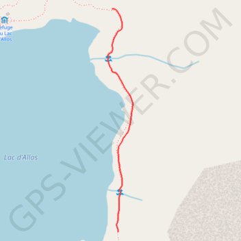 Itinéraire Tour-Lac-Allos (4).MP4, distance, dénivelé, altitude, carte, profil, trace GPS