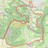 Itinéraire Dudelange - Volmerange-les-Mines, distance, dénivelé, altitude, carte, profil, trace GPS