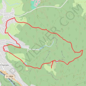 Itinéraire Le tour de Vareille, distance, dénivelé, altitude, carte, profil, trace GPS