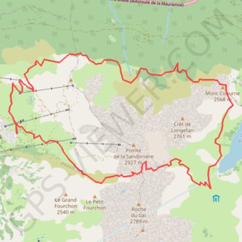 Itinéraire Col des Marches, distance, dénivelé, altitude, carte, profil, trace GPS