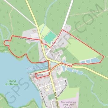 Itinéraire Au cœur de Brocéliande - Paimpont, distance, dénivelé, altitude, carte, profil, trace GPS