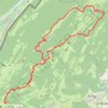 Itinéraire Crêt de la Neuve, distance, dénivelé, altitude, carte, profil, trace GPS